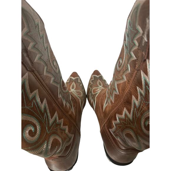 CRUSH BY DURANGO WOMEN’S GOLDEN BROWN WESTERN BOOT Size 11 Rodeo - Picture 8 of 13